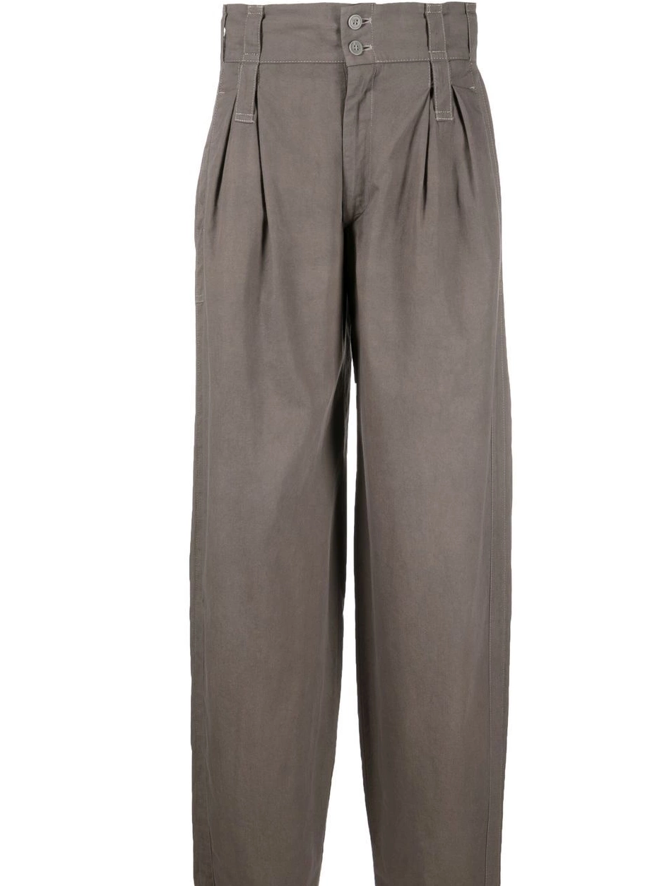 Cheap Versace 1980s Women trousers tapered high-waist 0325